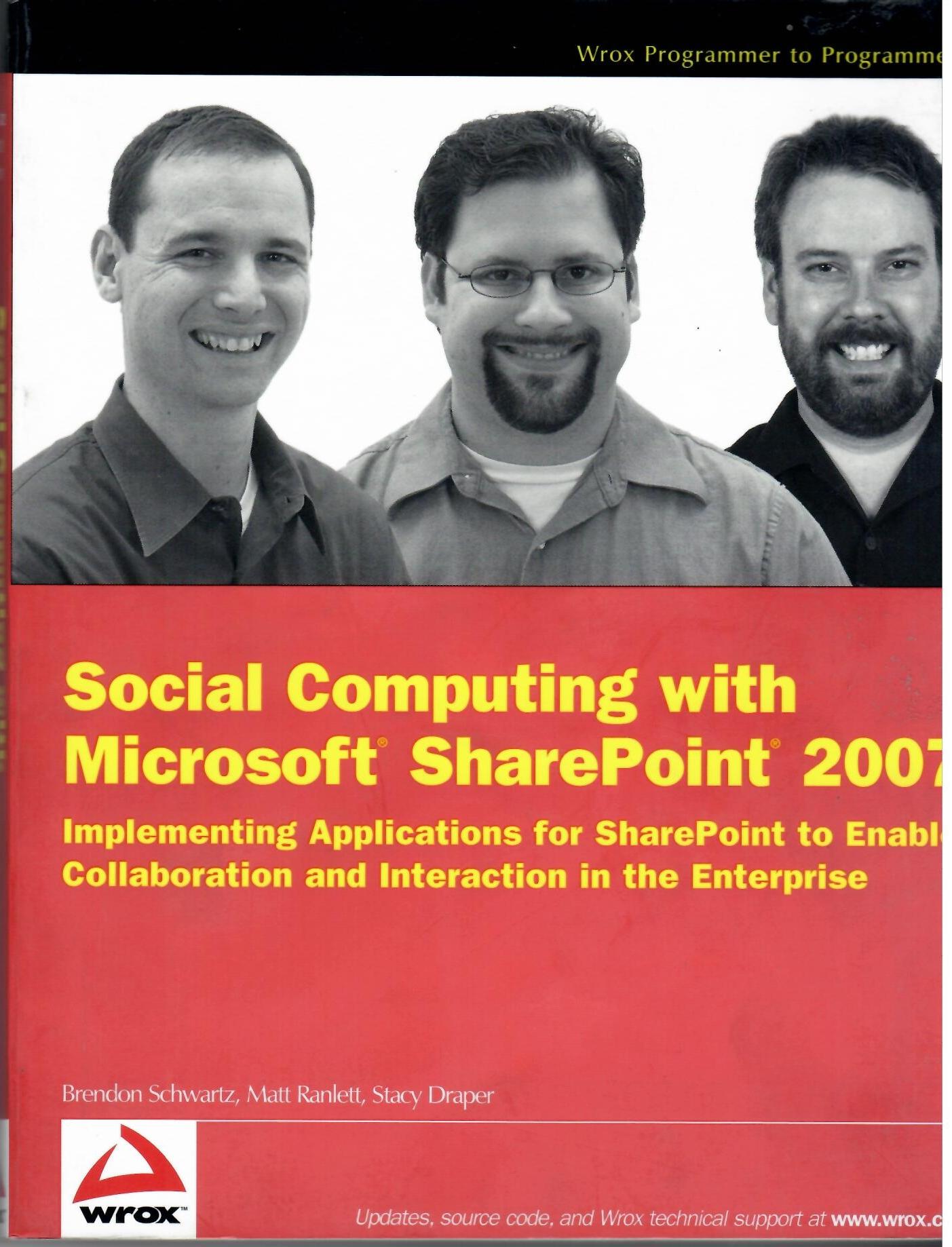 Social Computing With Microsoft SharePoint 2007